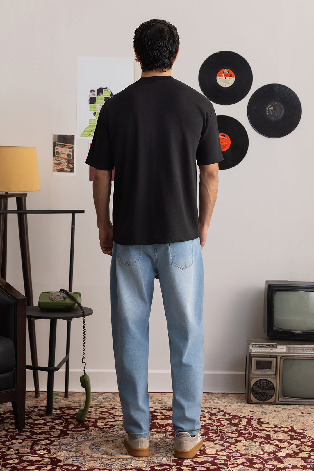 Oversized Graphic T-Shirt - D110