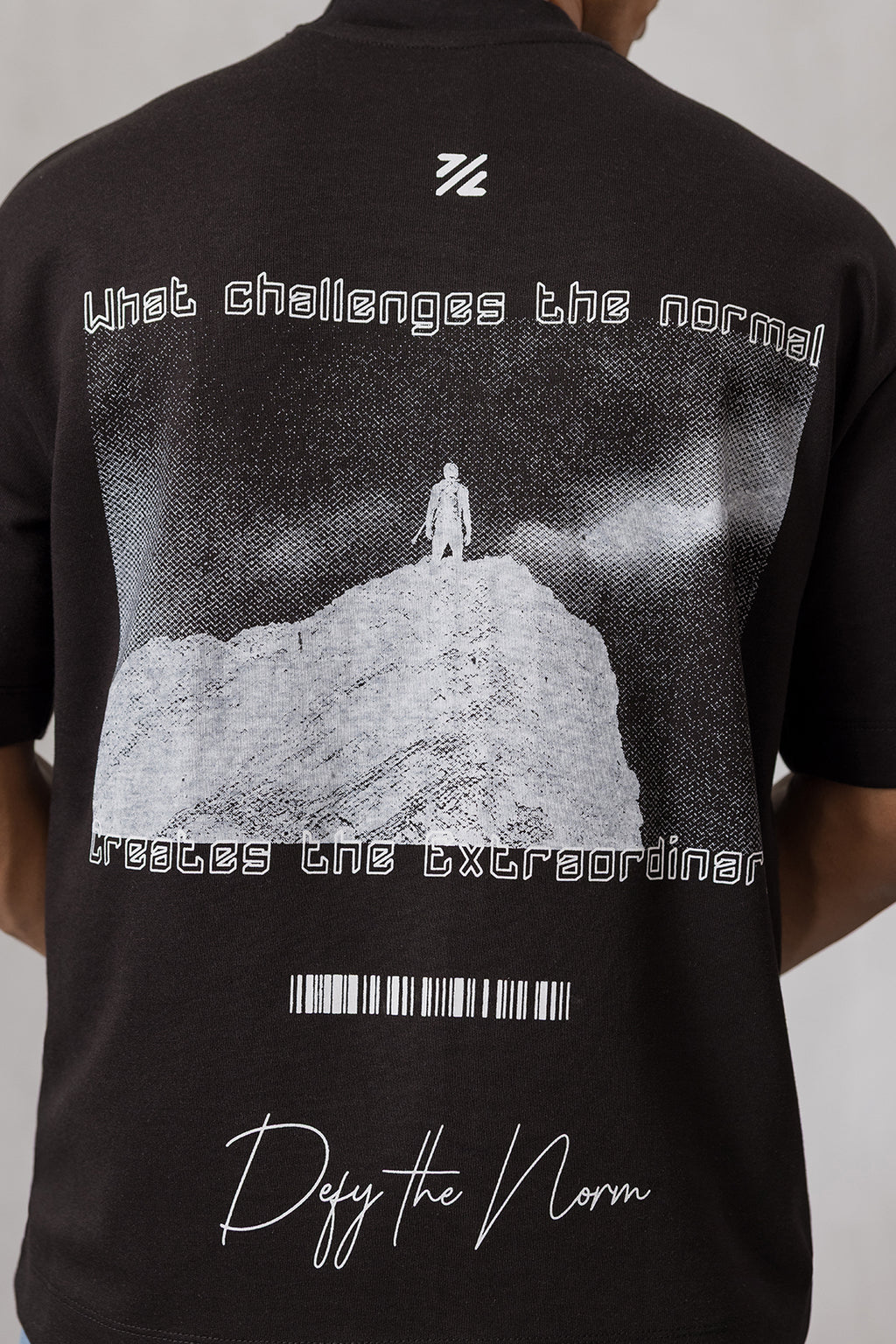 Oversized Graphic T-Shirt - D112
