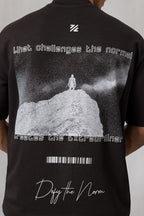 Oversized Graphic T-Shirt - D112