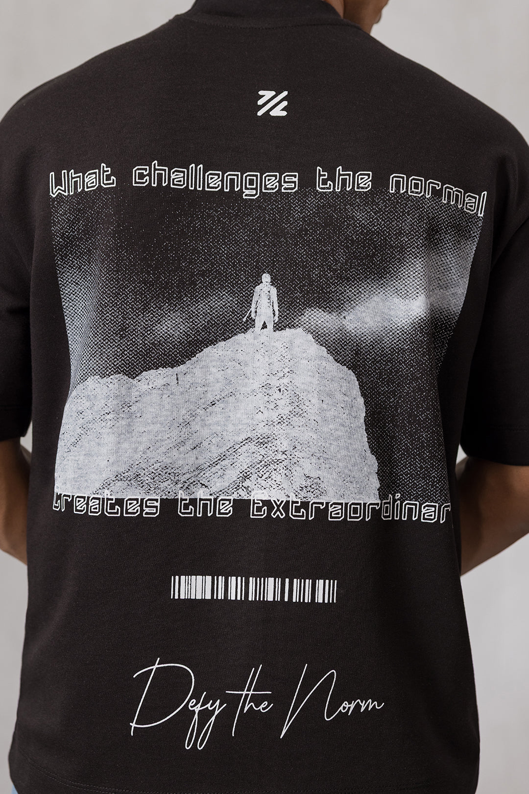 Oversized Graphic T-Shirt - D112