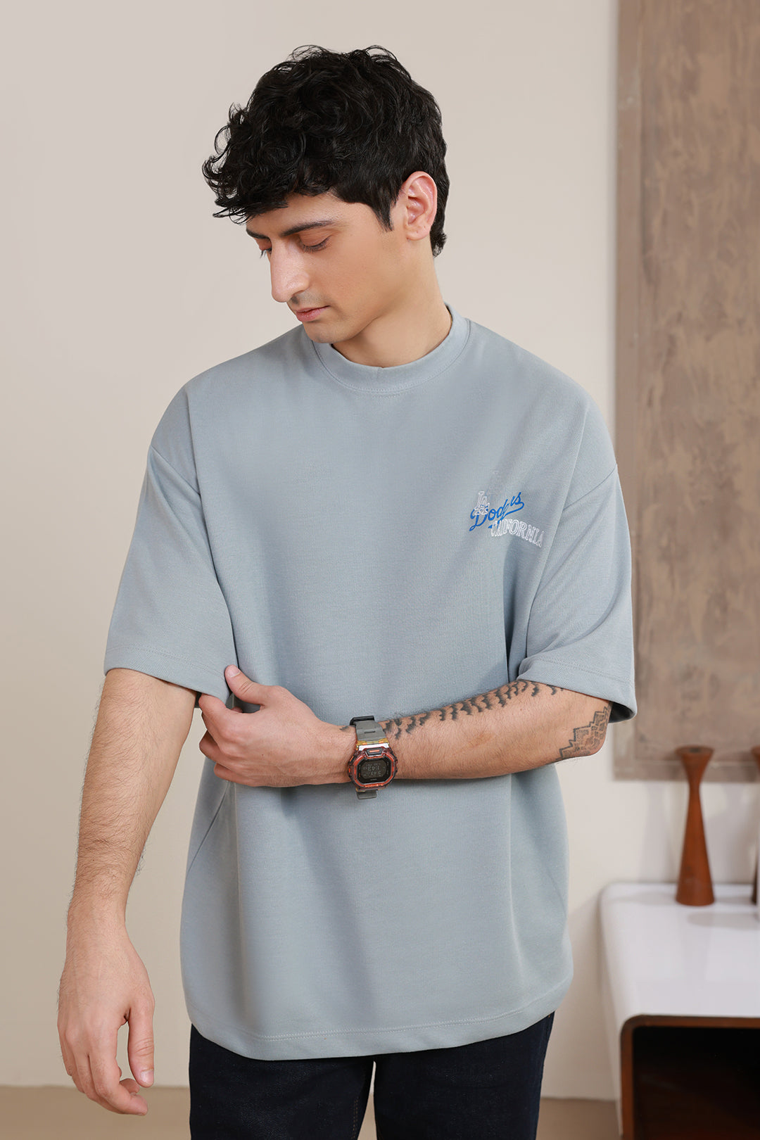 Oversized Graphic T-Shirt - D120