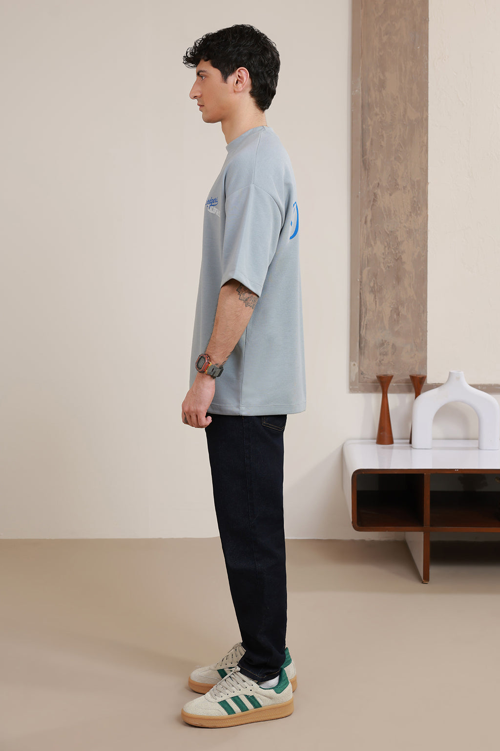 Oversized Graphic T-Shirt - D120