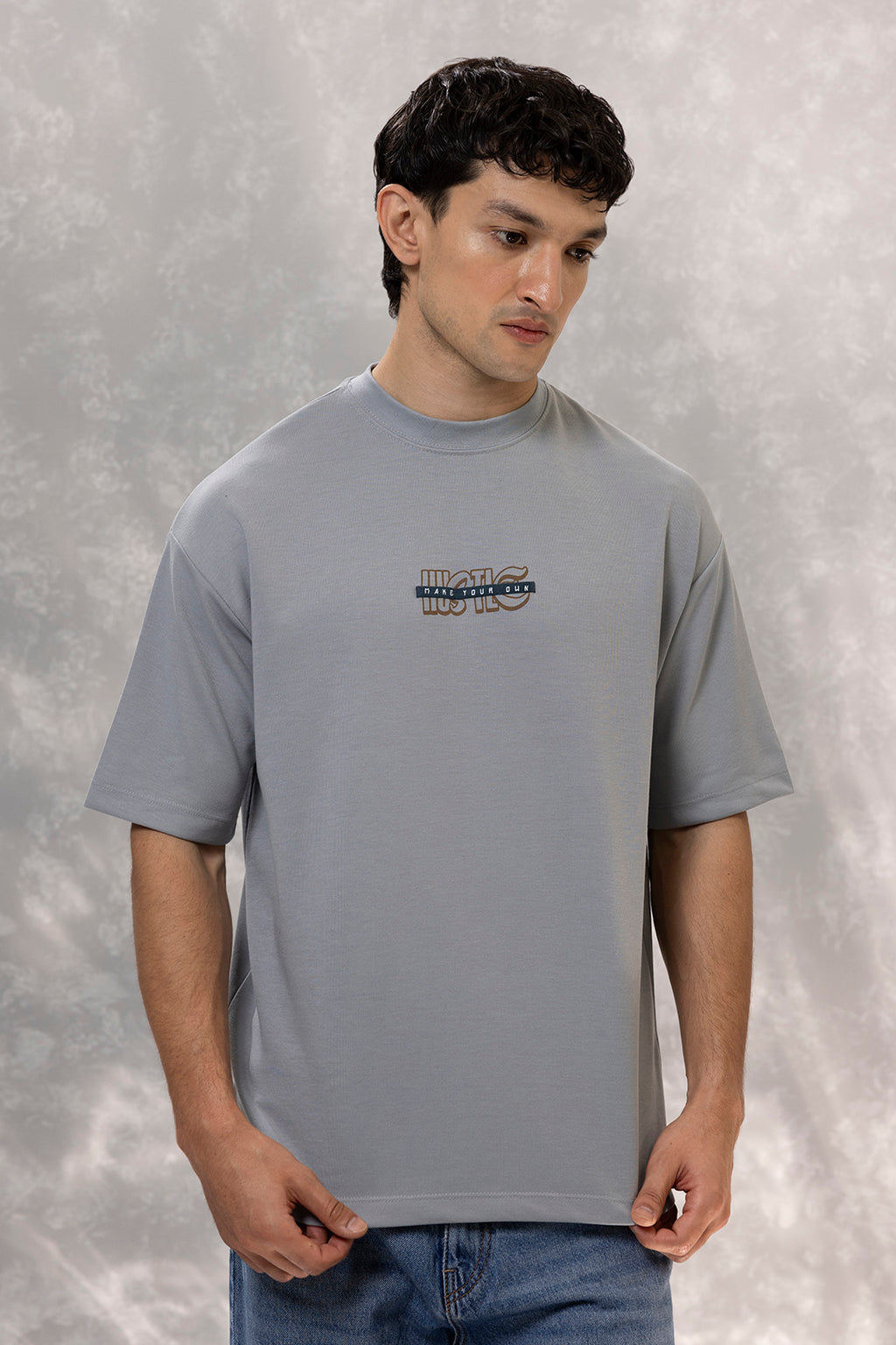 Oversized Graphic T-Shirt - D122