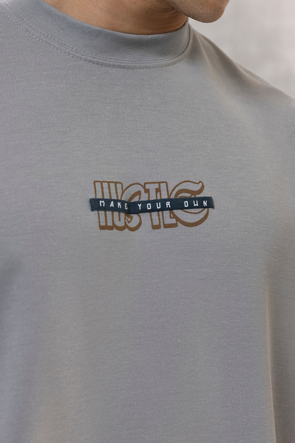 Oversized Graphic T-Shirt - D122