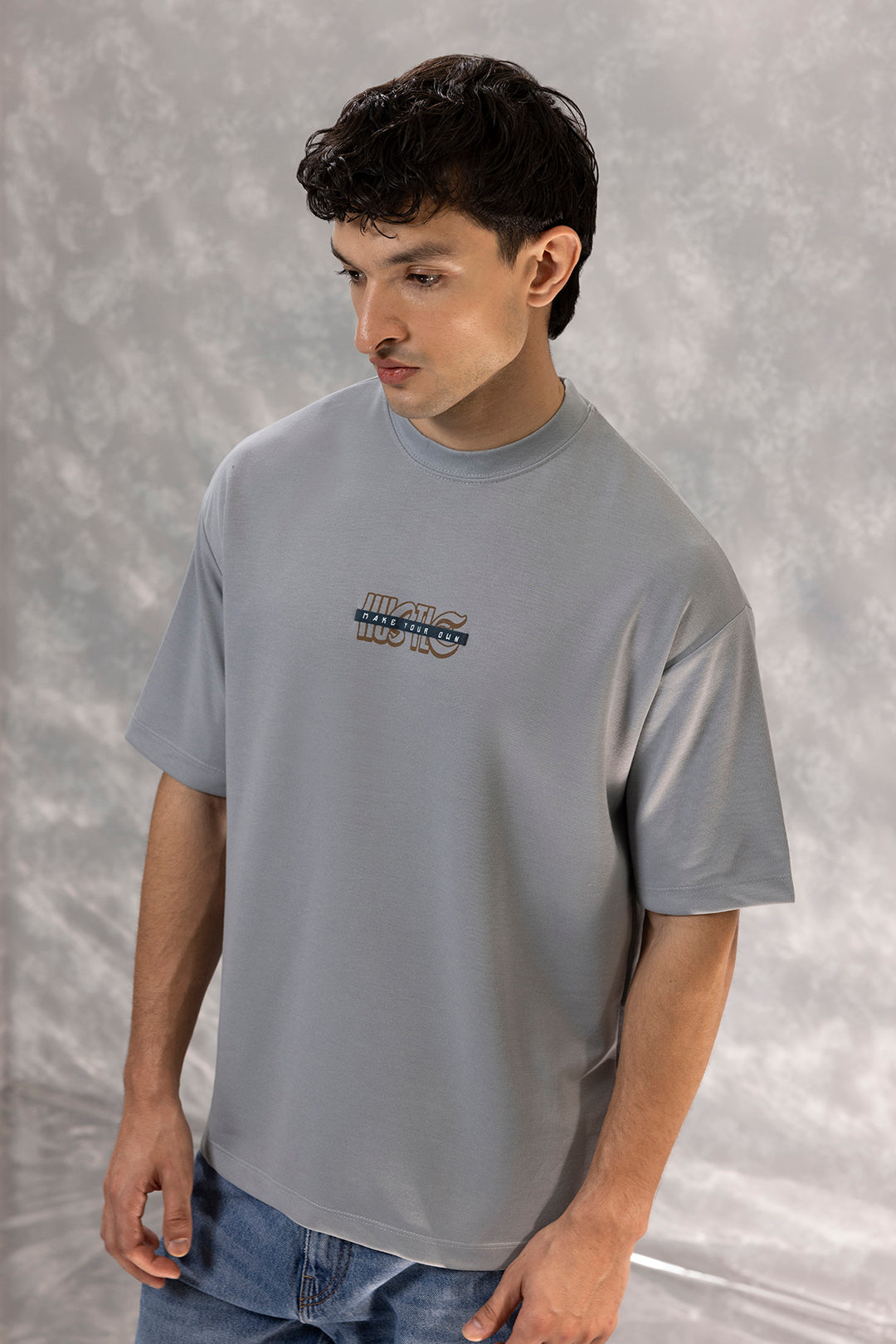 Oversized Graphic T-Shirt - D122