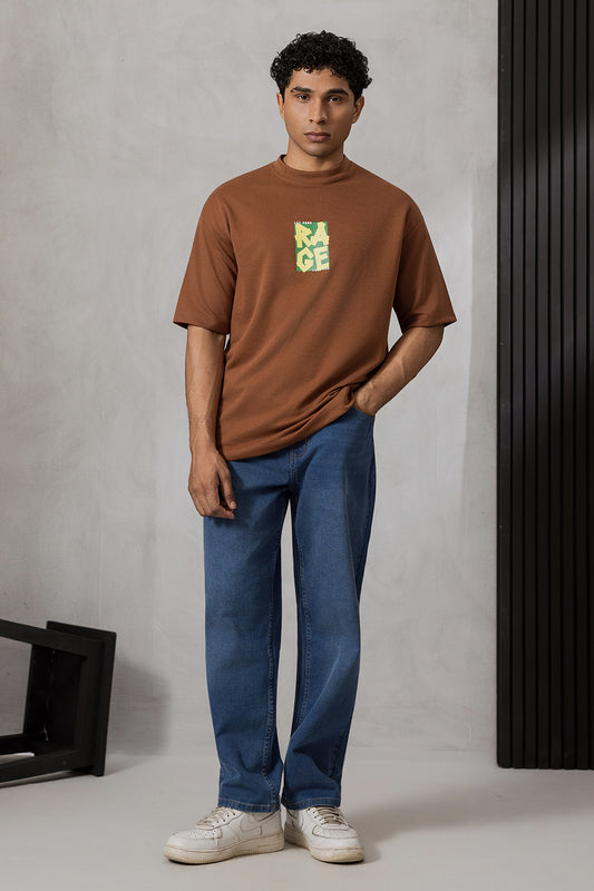 Oversized Graphic T-Shirt - D128