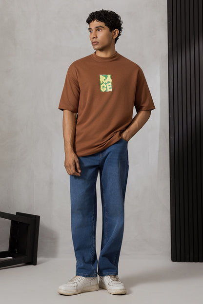 Oversized Graphic T-Shirt - D128