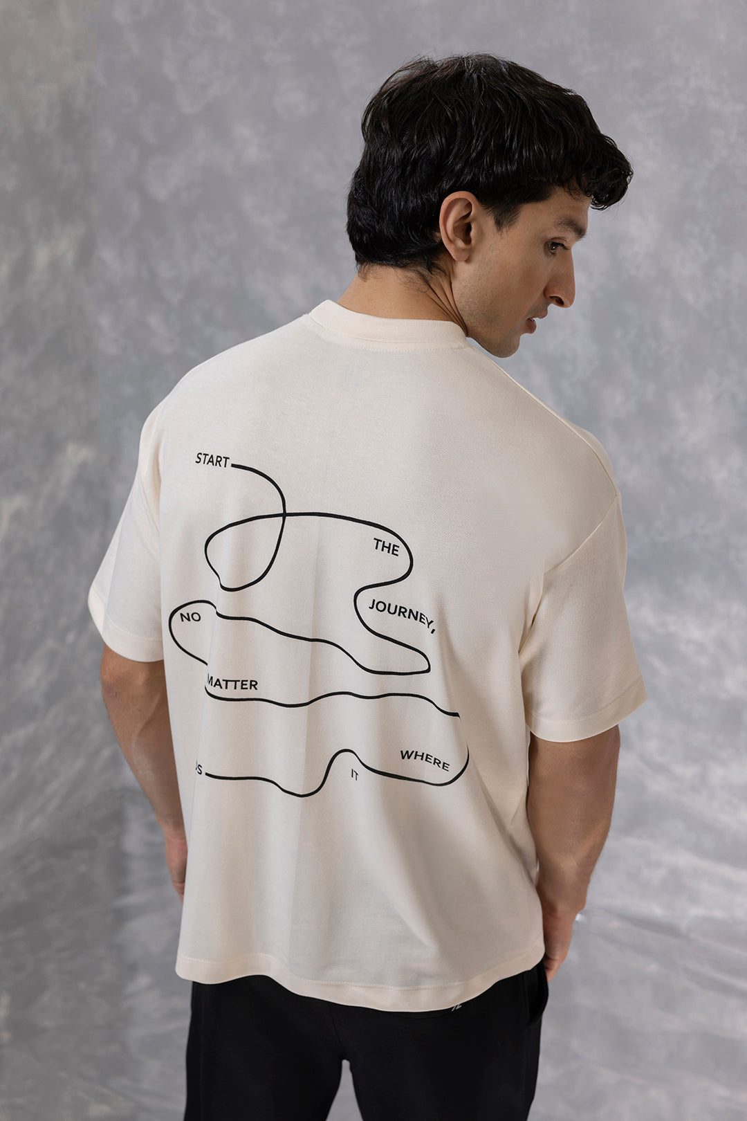 Oversized Graphic T-Shirt - D131