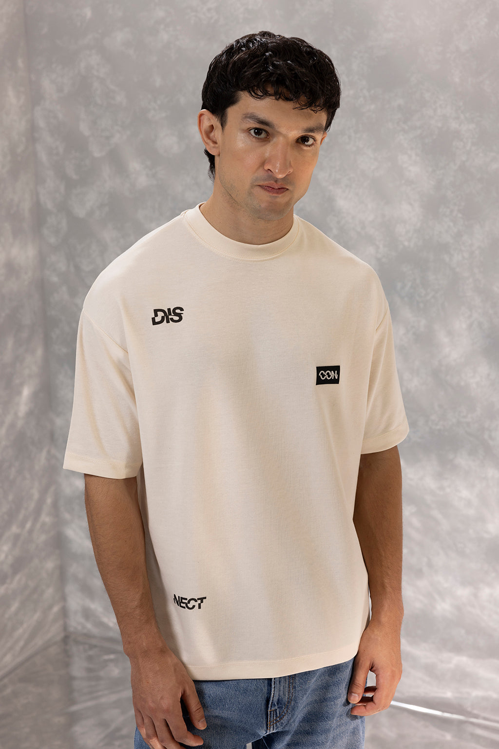 Oversized Graphic T-Shirt - D132