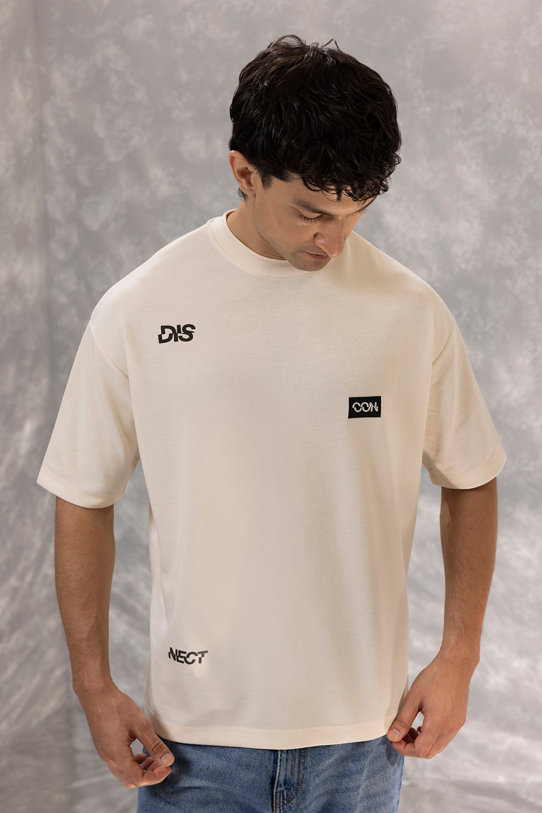 Oversized Graphic T-Shirt - D132
