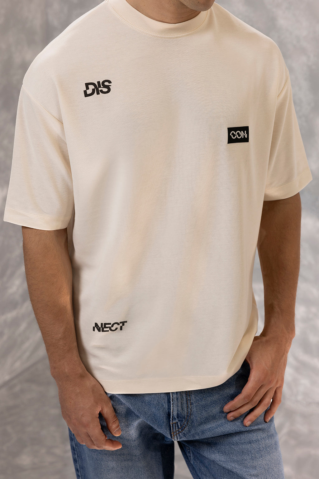 Oversized Graphic T-Shirt - D132