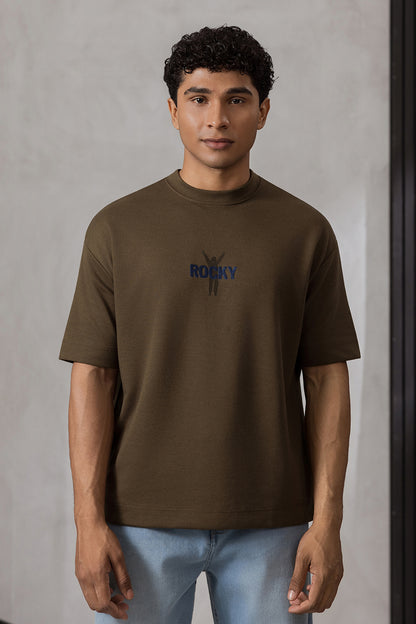 Oversized Graphic T-Shirt - D137