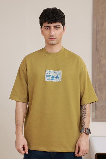 Oversized Graphic T-Shirt - D141