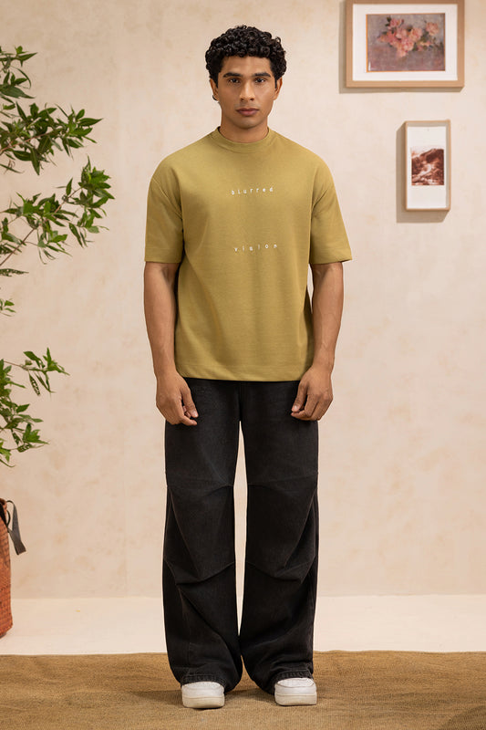 Oversized Graphic T-Shirt - D142