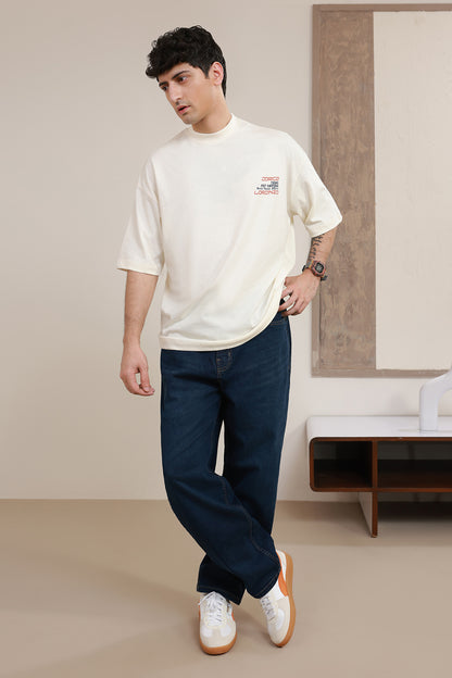 Oversized Graphic T-Shirt - D147