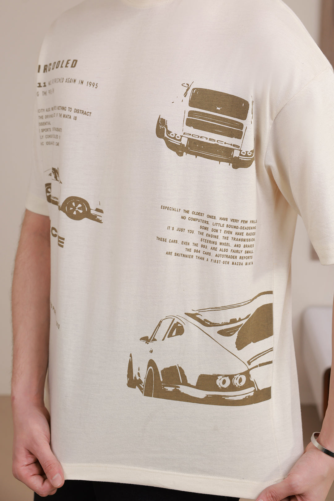 Oversized Graphic T-Shirt - D148