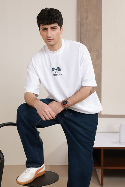 Oversized Graphic T-Shirt - D149