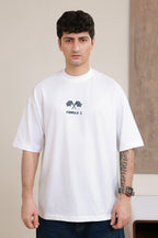 Oversized Graphic T-Shirt - D149