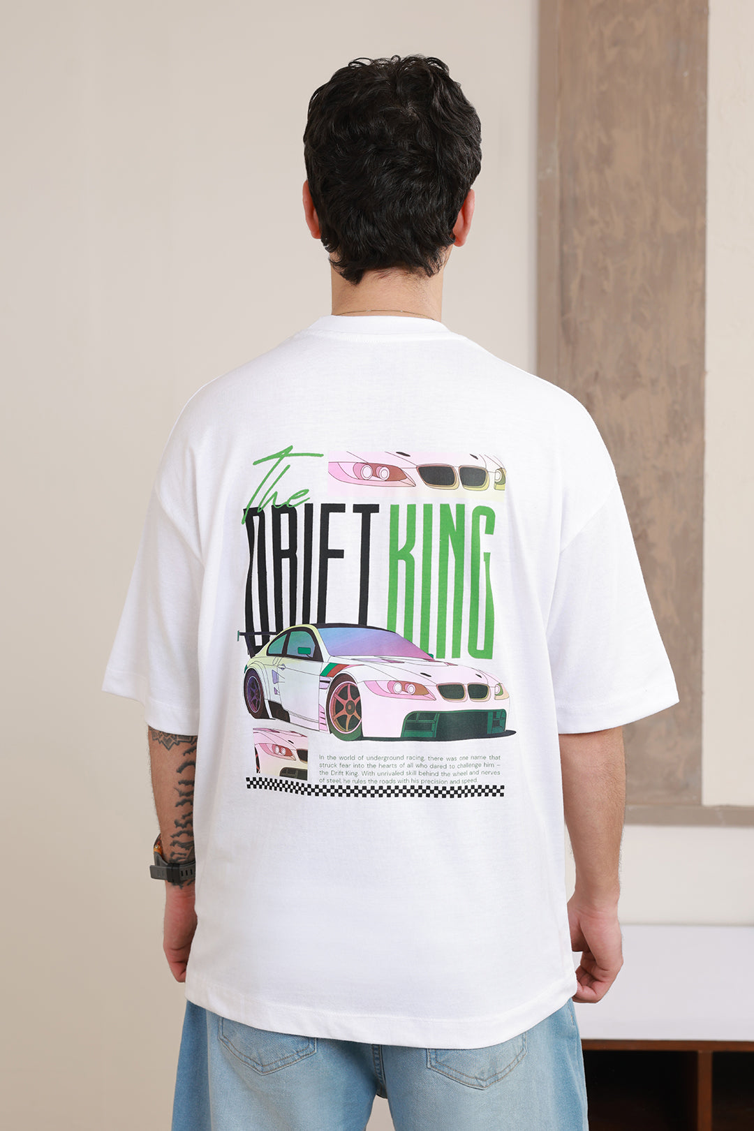 Oversized Graphic T-Shirt - D150