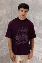 Oversized Graphic T-Shirt - D151