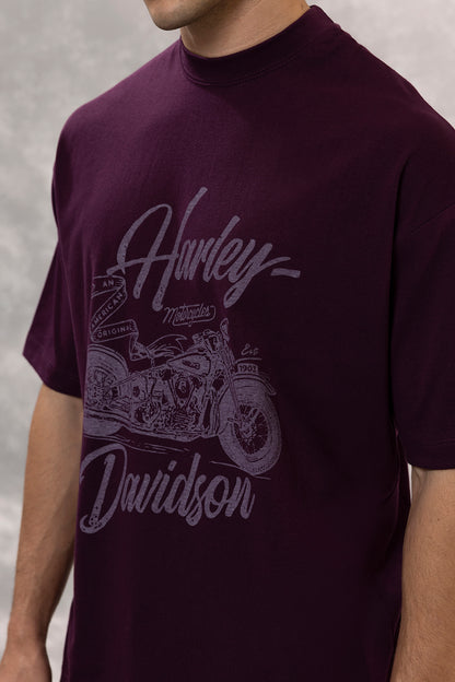 Oversized Graphic T-Shirt - D151