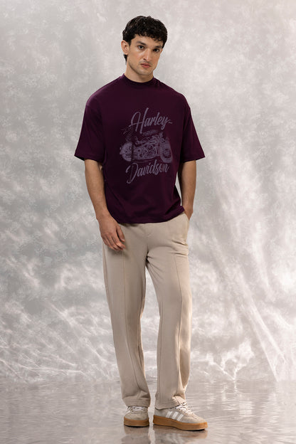 Oversized Graphic T-Shirt - D151