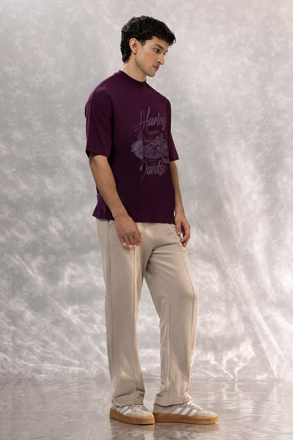 Oversized Graphic T-Shirt - D151