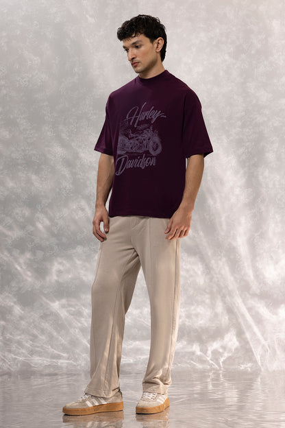 Oversized Graphic T-Shirt - D151