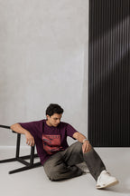 Oversized Graphic T-Shirt - D152