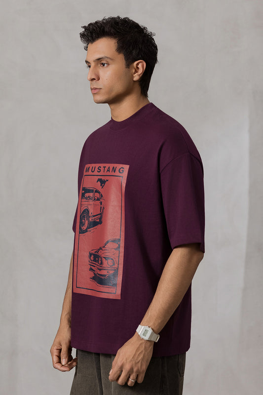 Oversized Graphic T-Shirt - D152