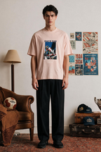 Oversized Graphic T-Shirt - D154
