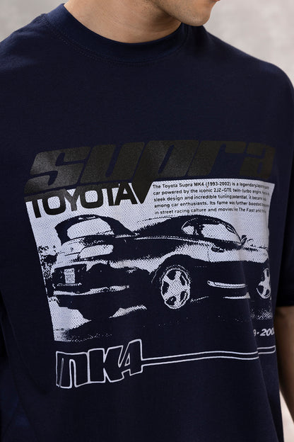 Oversized Graphic T-Shirt - D155