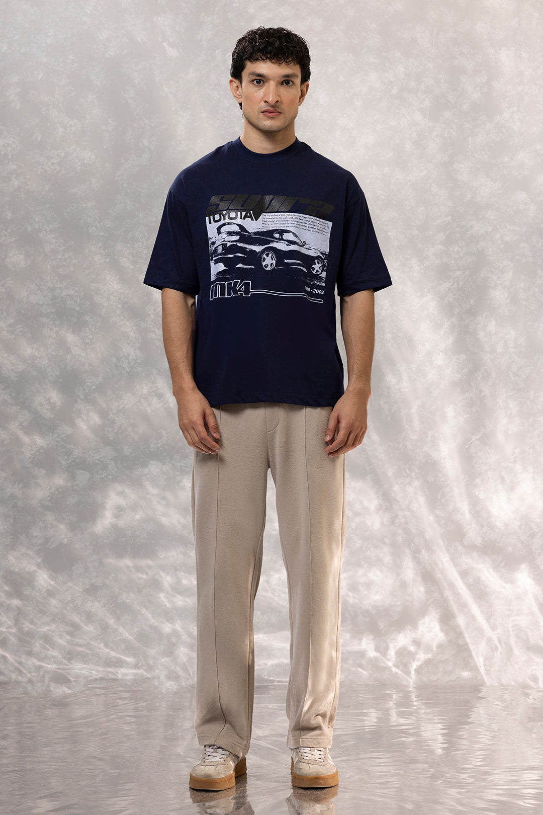 Oversized Graphic T-Shirt - D155
