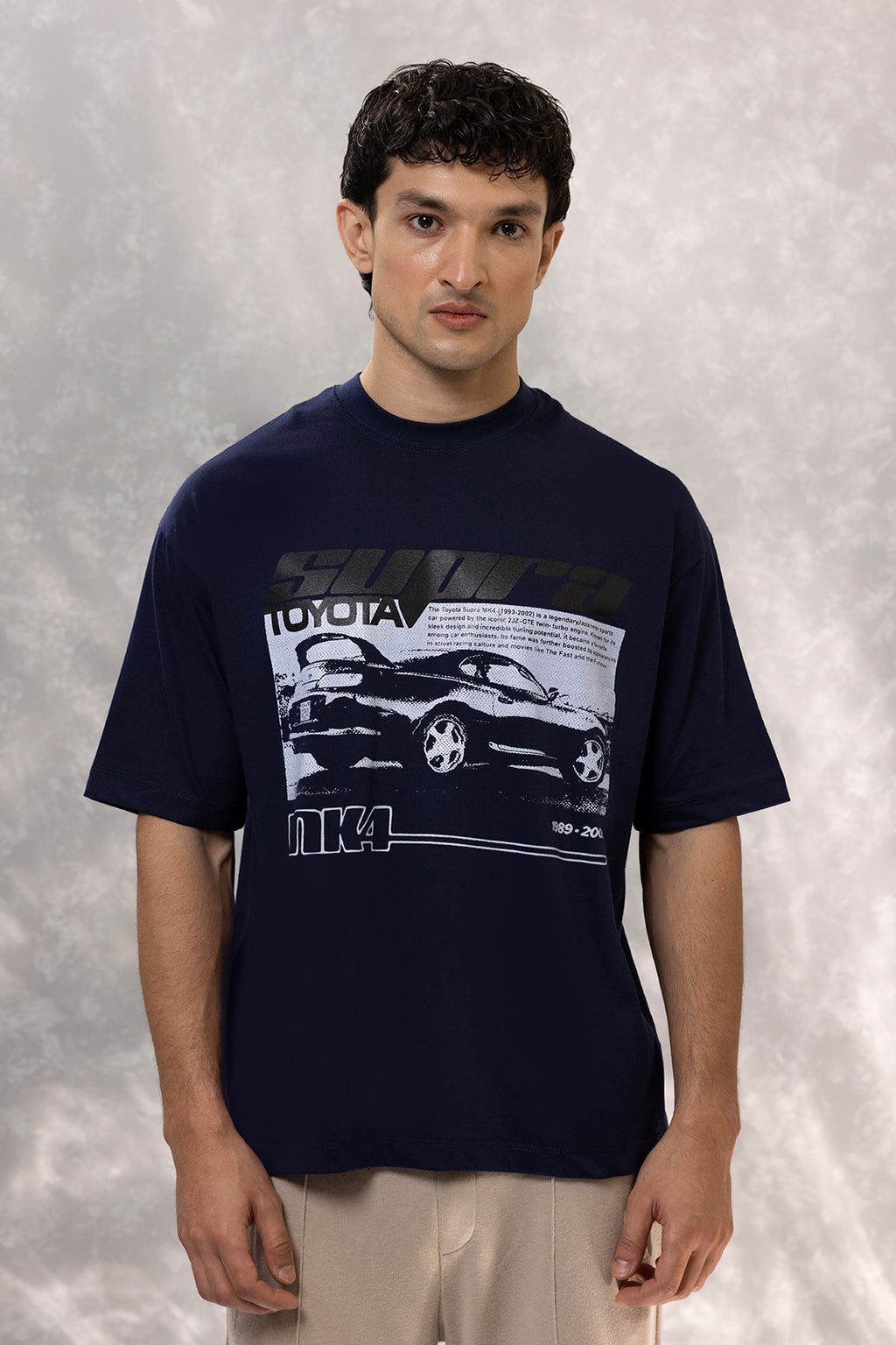 Oversized Graphic T-Shirt - D155