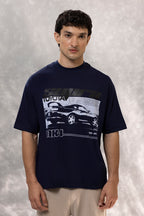 Oversized Graphic T-Shirt - D155