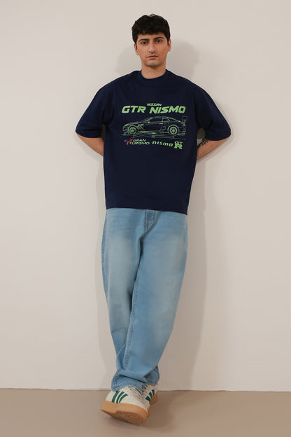 Oversized Graphic T-Shirt - D156