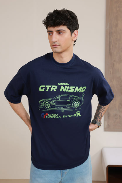 Oversized Graphic T-Shirt - D156