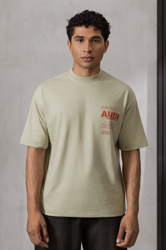 Oversized Graphic T-Shirt - D157