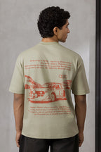 Oversized Graphic T-Shirt - D157