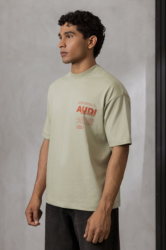 Oversized Graphic T-Shirt - D157