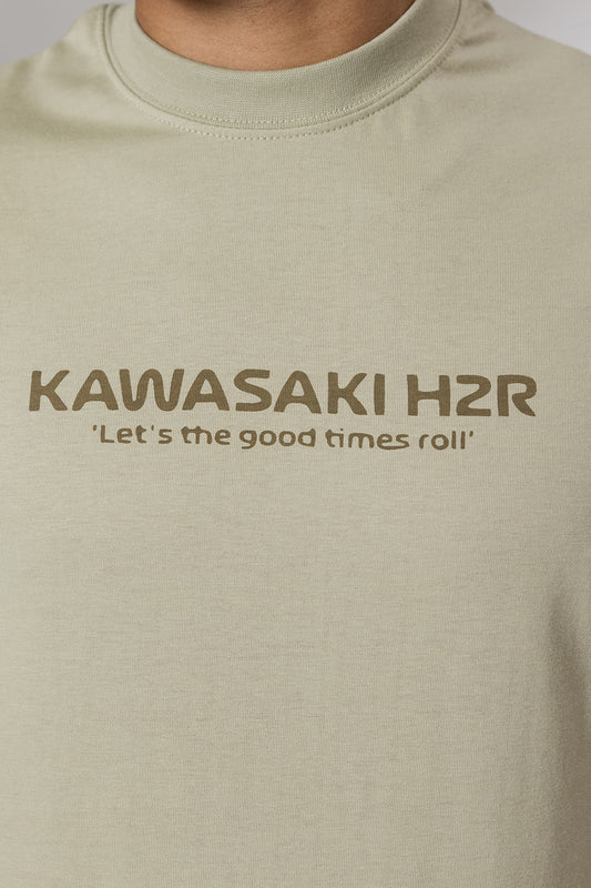 Oversized Graphic T-Shirt - D158