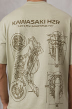 Oversized Graphic T-Shirt - D158