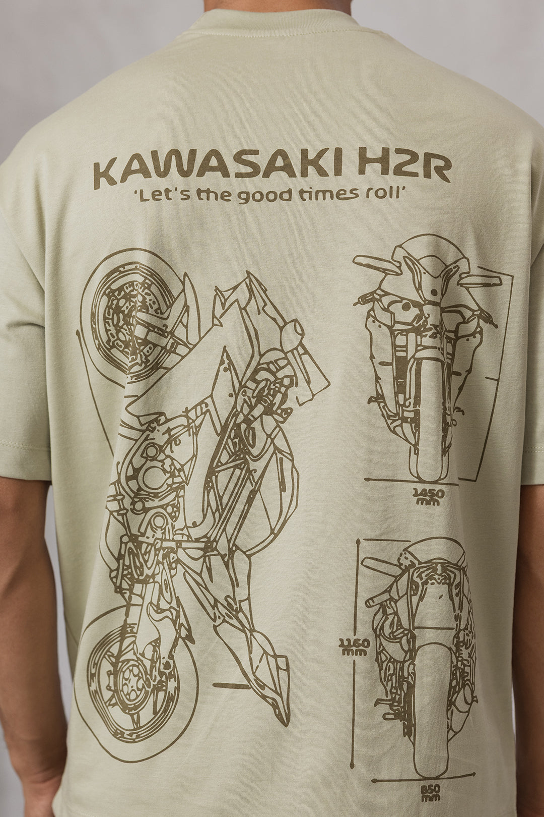 Oversized Graphic T-Shirt - D158