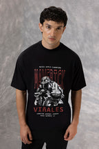 Oversized Graphic T-Shirt - D159
