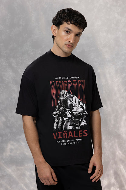 Oversized Graphic T-Shirt - D159