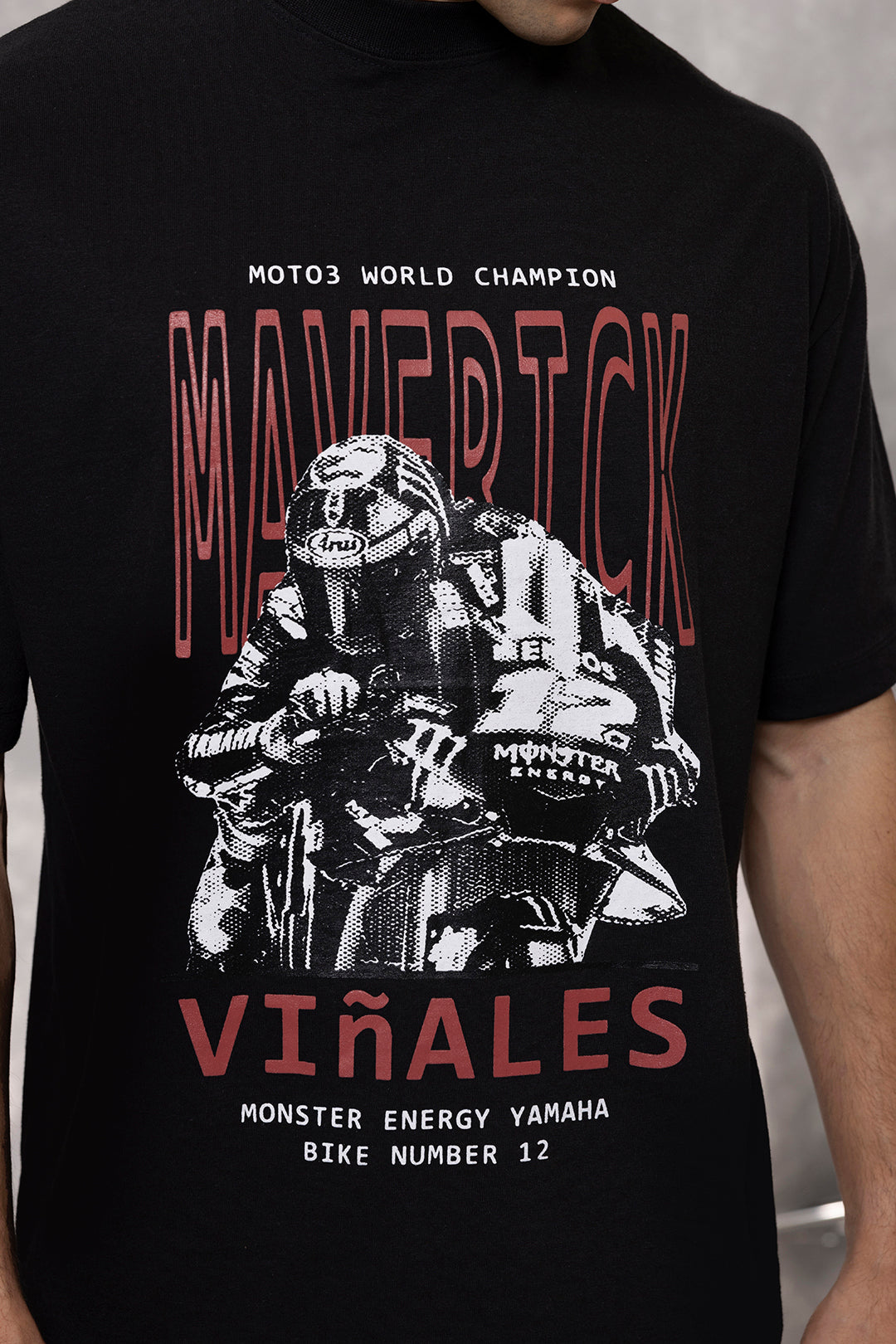 Oversized Graphic T-Shirt - D159