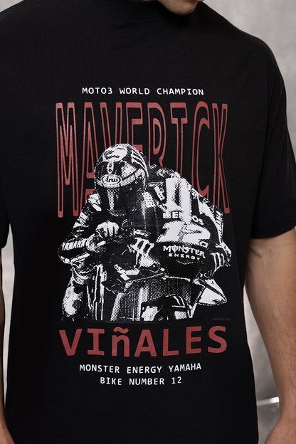 Oversized Graphic T-Shirt - D159