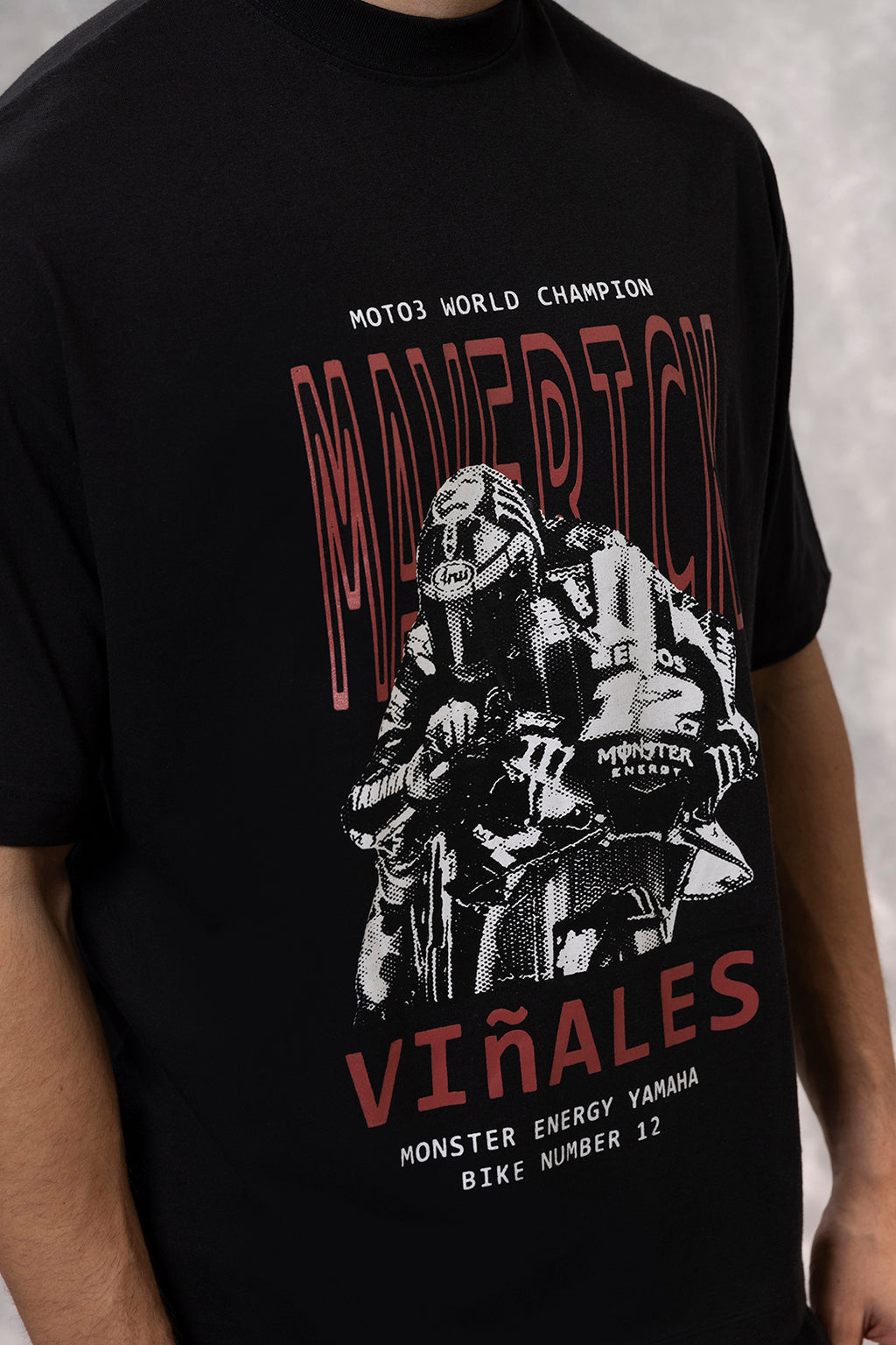Oversized Graphic T-Shirt - D159