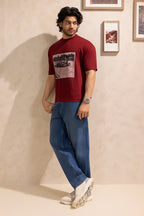 Oversized Graphic T-Shirt - D161