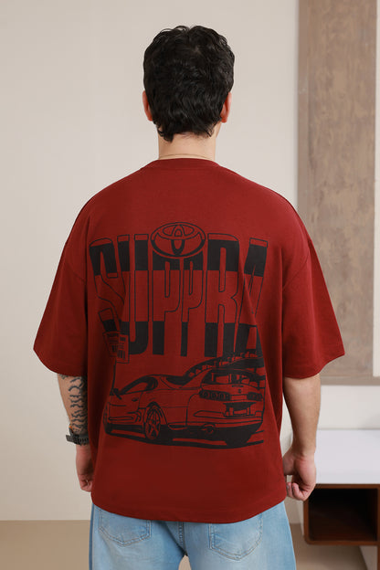 Oversized Graphic T-Shirt - D162